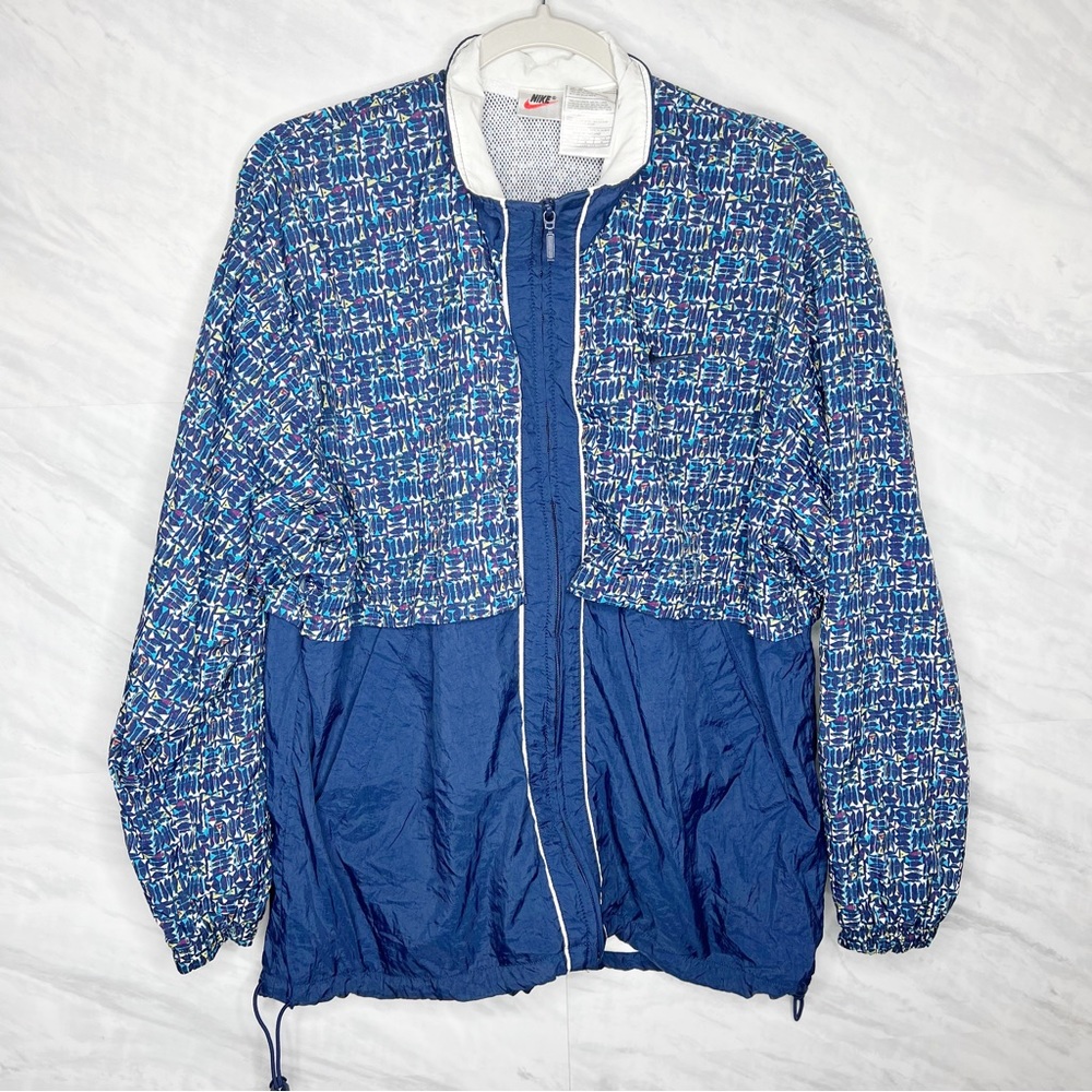 Vintage Nike 90’s Windbreaker Track Suit Set Medium